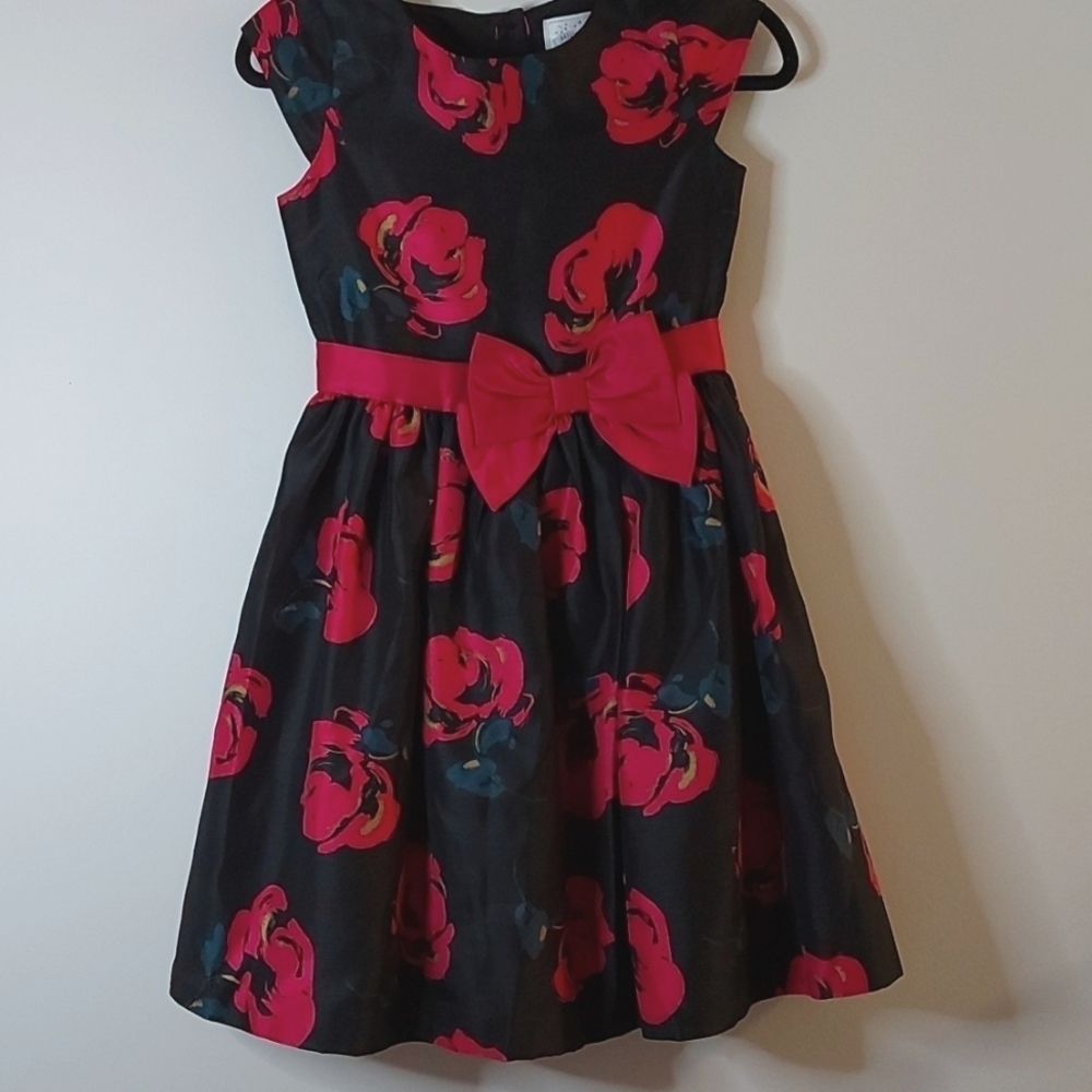Gymboree Dressed up Special Occasion/Christmas Dress, Attached Crinoline Size 12